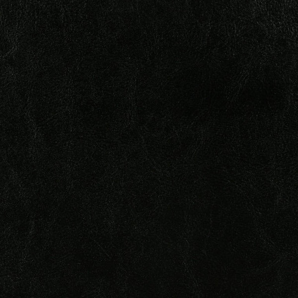 English Elm Black Leatherette Full Panel Bed Low Profile Frame for Modern Bedroom Decor Black B2777P535995