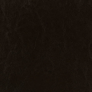 English Elm Black Leatherette Full Panel Bed Low Profile Frame for Modern Bedroom Decor Brown B2777P535997