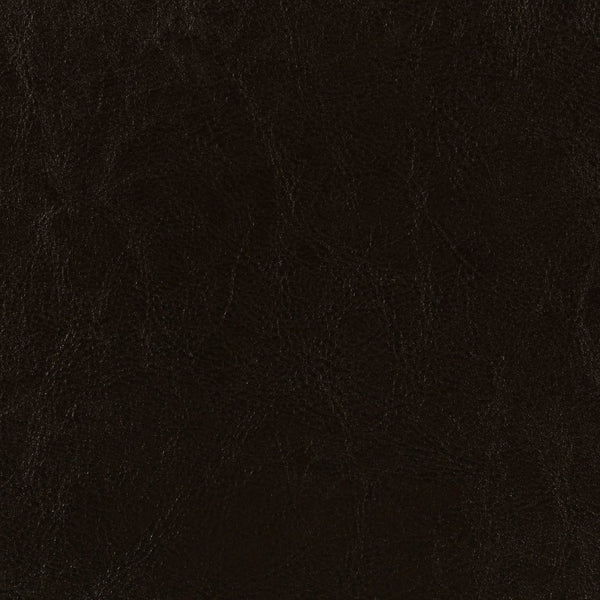 English Elm Black Faux Leather Queen Panel Bed Low Profile Stitched Headboard Contemporary Frame Brown B2777P535998