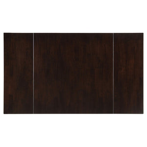 English Elm Cappuccino Hardwood Drop Leaf Dining Table Expands for Small Space Entertaining B2777P536464