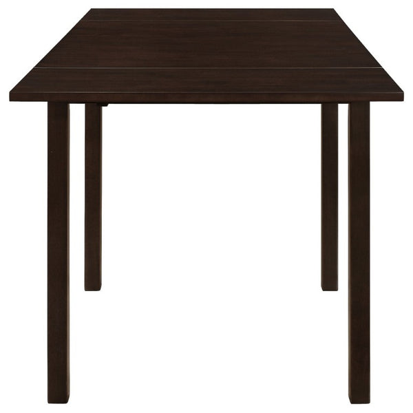English Elm Cappuccino Hardwood Drop Leaf Dining Table Expands for Small Space Entertaining B2777P536464