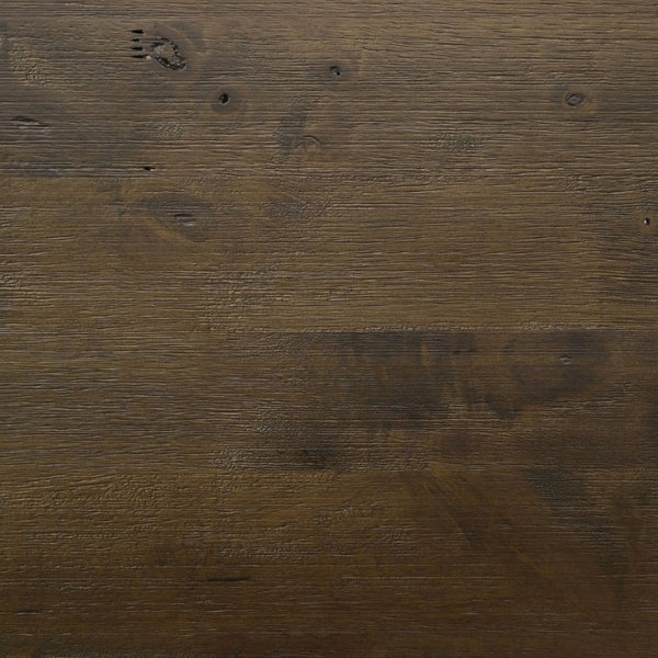 English Elm Rustic Wire-Brushed Hardwood Nightstand Two Drawers Warm Matte Farmhouse Bedroom B2777P536481