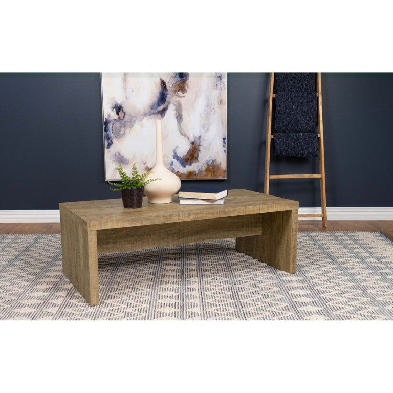 English Elm Brianna Rectangular Mango Grain Coffee Table for Modern Farmhouse Living Rooms B2777P536516