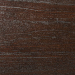 English Elm Villeparisis Panel Bed Rich Cocoa Wood Grain Headboard for Primary Bedroom B2777S00009