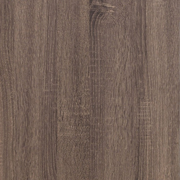 English Elm Kingsley Queen Panel Bed Dresser and Mirror Set in Warm Barrel Oak Grain Finish B2777S00449