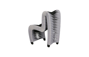 Phillips Collection Seat Belt Chair - Playful Modern Design for Kids, Durable Construction, Perfect for Playrooms & Nurseries Kid Sized, Gray B3061GG