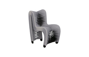 Phillips Collection Seat Belt Chair - Playful Modern Design for Kids, Durable Construction, Perfect for Playrooms & Nurseries Kid Sized, Gray B3061GG