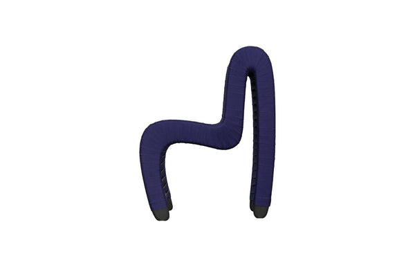 Phillips Collection Seat Belt Chair - Playful Modern Design for Kids, Durable Construction, Perfect for Playrooms & Nurseries Kid Sized, Navy B3061NB