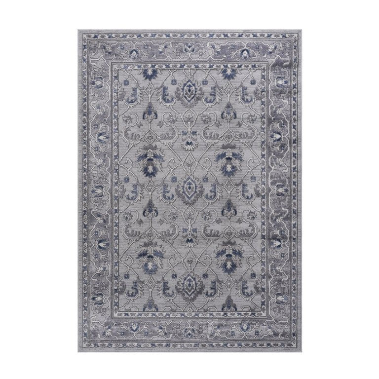 English Elm Loom Luxe Oriental Area Rug Stain Resistant Synthetic Weave for Living and Dining Rooms B335P289410
