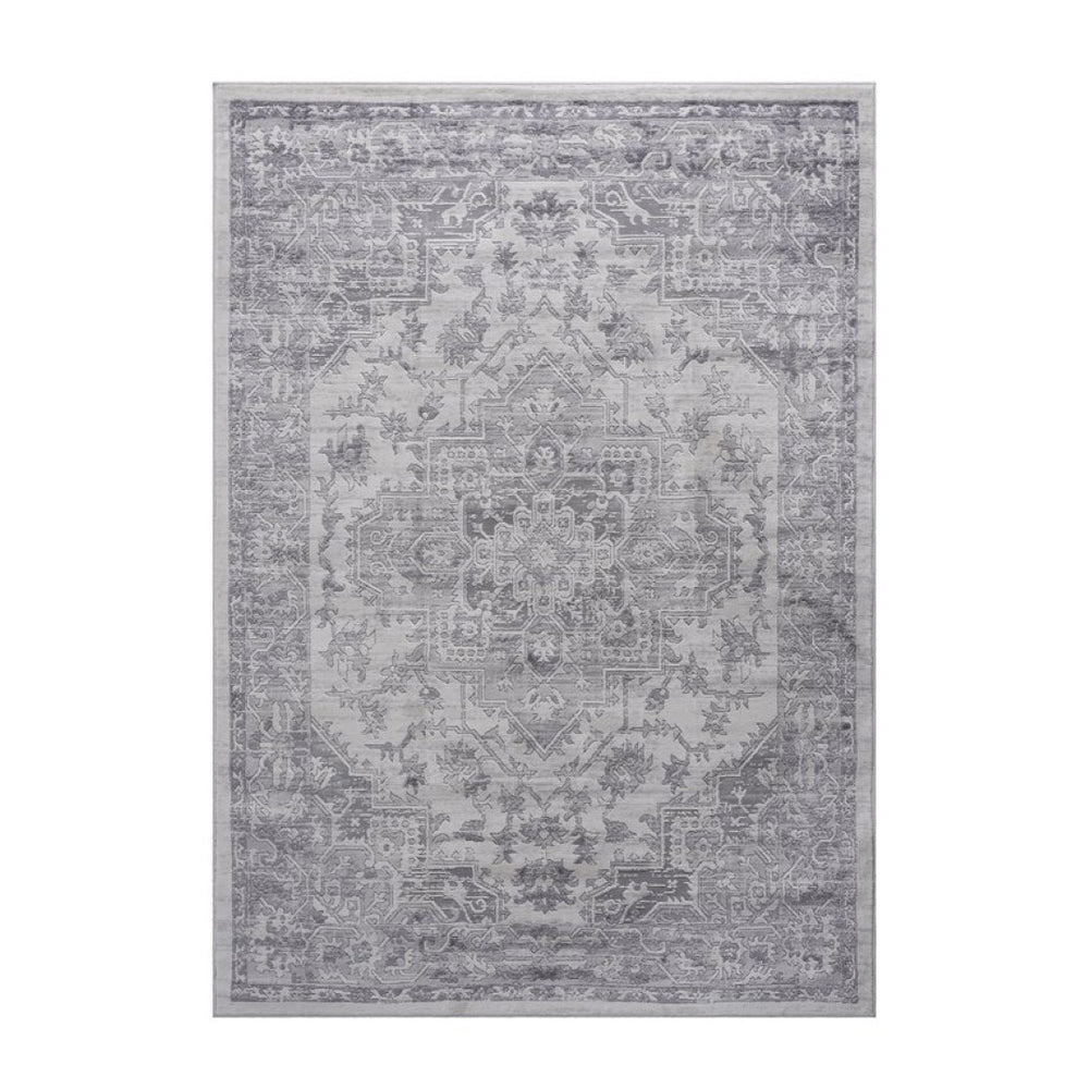English Elm Loom and Luxe Oriental Area Rug Stain Resistant Synthetic Flatweave for Any Room B335P289418