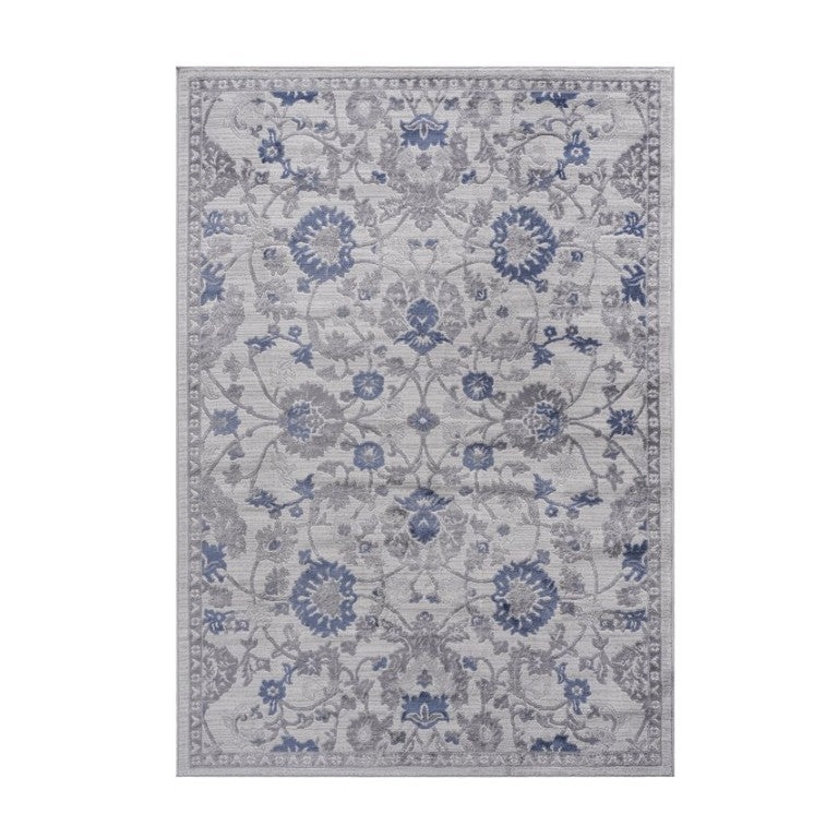 English Elm Loom and Luxe Oriental Synthetic Area Rug Stain Resistant Soft Pile for Living Spaces B335P289453