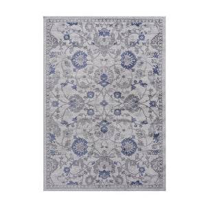 English Elm Loom and Luxe Oriental Synthetic Area Rug Stain Resistant Soft Pile for Living Spaces B335P289453