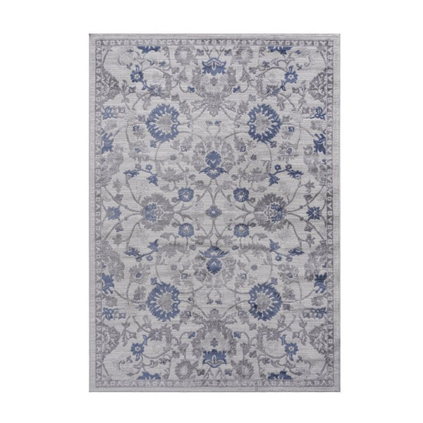 English Elm Loom and Luxe Oriental Synthetic Area Rug Stain Resistant Soft Pile for Living Spaces B335P289453