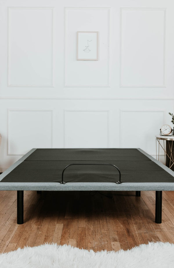 English Elm Btx5 Adjustable Bed Base with Massage Zones USB Ports and Under Bed Lighting B337P292231