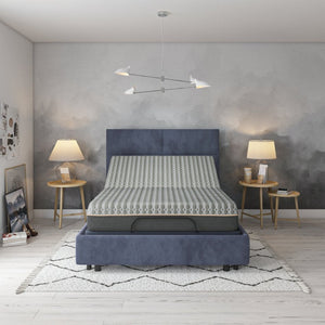 English Elm Copper Infused Hybrid Mattress with Pocketed Coils and Cooling Memory Foam Support B337P292893