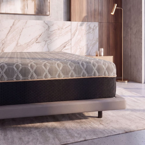 English Elm Copper Infused Memory Foam Hybrid Full Mattress with Pocketed Coils for Cool Sleep B337P292894