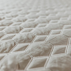 English Elm Copper Infused Split Top Queen Hybrid Mattress with Pocketed Coils for Cool Sleep B337P292898