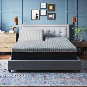 English Elm Copper Infused Hybrid King Mattress with Pocketed Coils and Cooling Memory Foam Layer B337P292900
