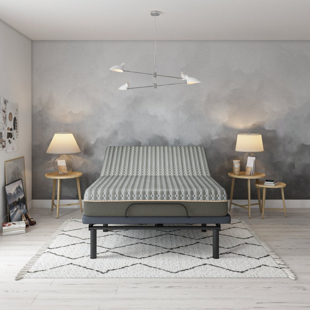 English Elm Copper Infused Hybrid Mattress with Pocketed Coils and Cooling Foam Sleep Support B337P292901