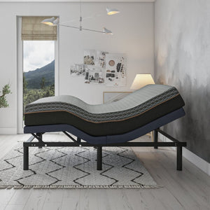 English Elm Copper Infused Hybrid Mattress with Pocketed Coils and Cooling Foam Sleep Support B337P292901