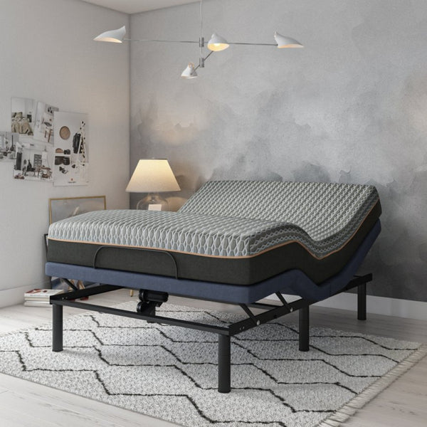 English Elm Copper Infused Hybrid Mattress with Pocketed Coils and Cooling Foam Sleep Support B337P292901