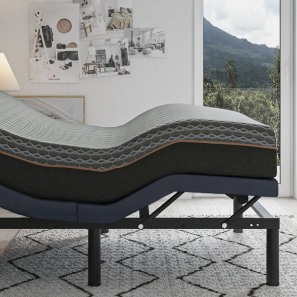 English Elm Copper Infused Hybrid Mattress with Pocketed Coils and Cooling Foam Sleep Support B337P292901