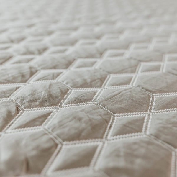 English Elm Copper Infused Hybrid Queen Mattress with Pocketed Coils Pressure Relief Cooling Foam B337P292902