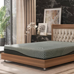 English Elm Gel Max Memory Foam California King Mattress with Cooling Layers for Deep Support B337P303749