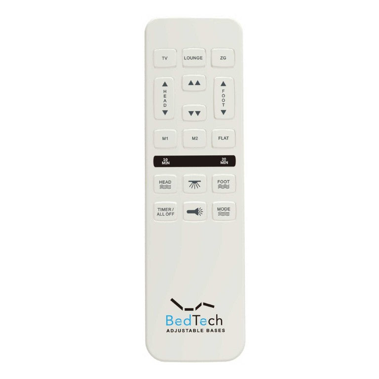 English Elm Bt3000 Split California King Adjustable Base with Massage Bluetooth and LED Lighting B337S00002