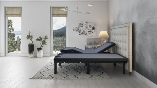 English Elm Bt3000 Split California King Adjustable Base with Massage Bluetooth and LED Lighting B337S00002