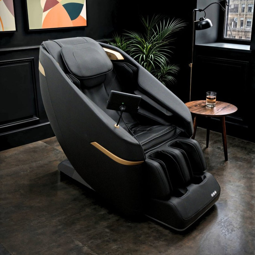 English Elm Global Home Zero Gravity Shiatsu Recliner with Lumbar Heat and Tablet Control B339P343782