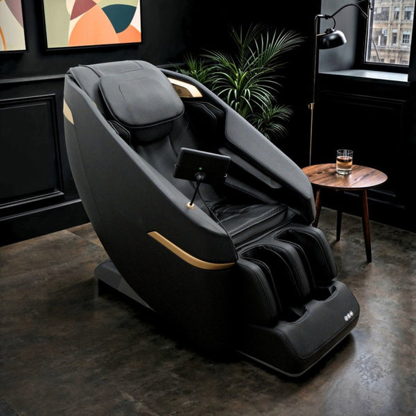 English Elm Global Home Zero Gravity Shiatsu Recliner with Lumbar Heat and Tablet Control B339P343782