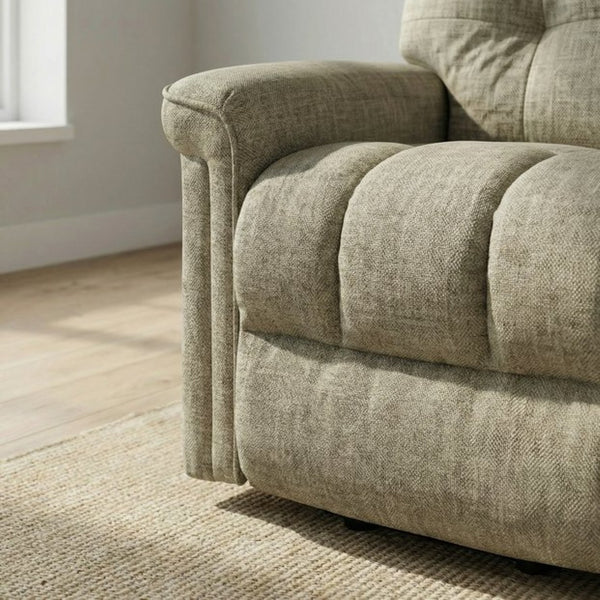 English Elm Velour Power Lift Recliner Chair with Usb Port and Full Recline for Living Room B339P464665