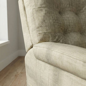 English Elm Velour Power Lift Recliner Chair with Usb Port and Full Recline for Living Room B339P464665