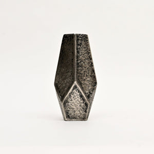 English Elm Decorative Brushed Aluminum Vase Set Three Graduated Heights Nickel Finish Home Accent B346P324821