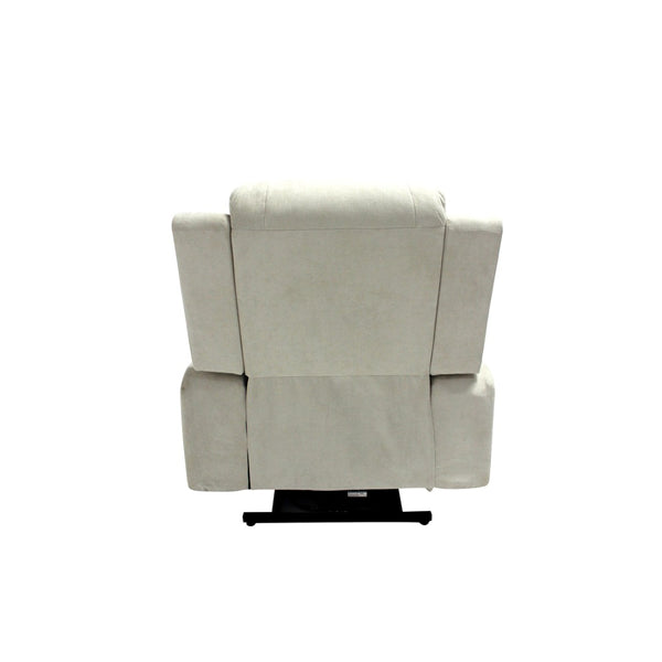 English Elm Modern Power Lift Recliner with Full Chaise Body and Whisper Quiet Electric Rail B347P327590