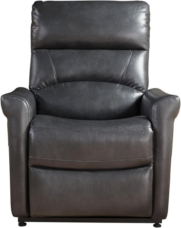 English Elm Contemporary Power Lift Recliner Chair in Faux Leather for Living Room Daily Use B347P340261