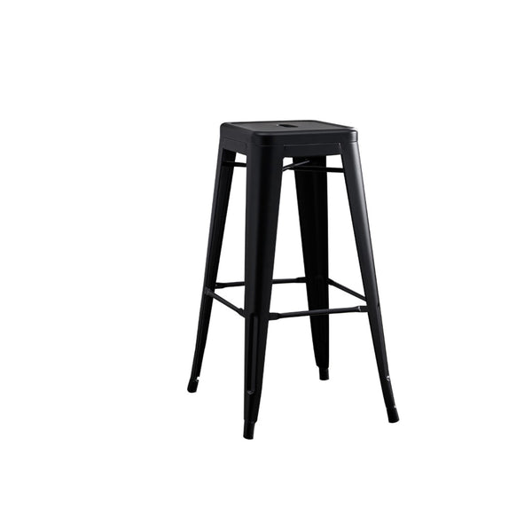 English Elm Backless Metal Bar Stools Set of 2 Industrial Peg Leg Design for Kitchen Island B347P341508