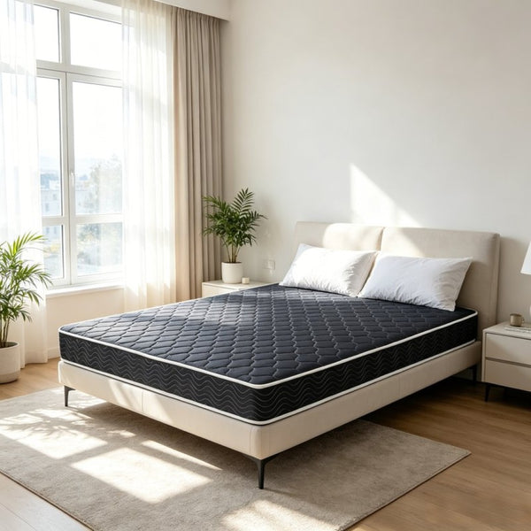 English Elm 6-inch Waterproof Foam Twin Mattress with Quilted Breathable Cover for Guest Rooms B347P345027
