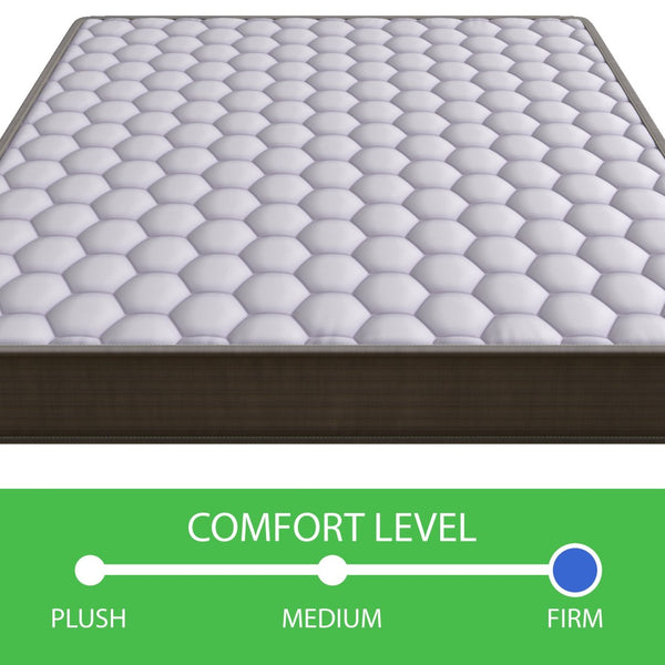English Elm 6 Inch Pocket Coil Twin Mattress Soft Medium Firmness for Bunk Beds and Guest Rooms B347P347461