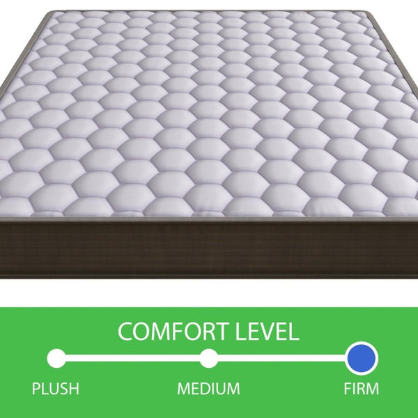 English Elm 6 Inch Low Profile Full Mattress with Pocket Coils for Bunk Beds and Guest Rooms B347P347464