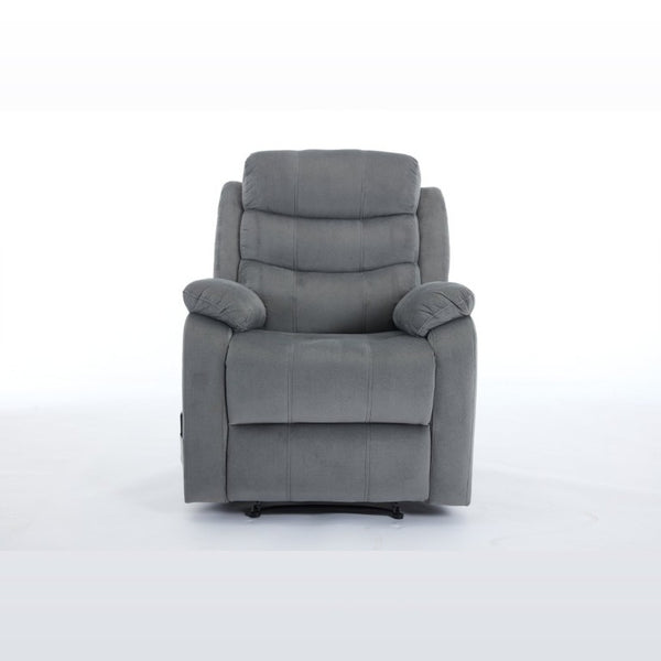 English Elm Steph Fabric Recliner with Lumbar Massage for Modern Living Room Relaxation B347P348742