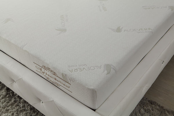 English Elm Infused Aloe Vera King Mattress Three Layer Memory Foam Extra Firm Cool Sleep B347P348985