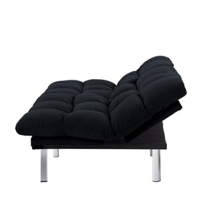 English Elm Multifunctional Velvet Sleeper Sofa Foldable 2 Seater Corduroy Couch for Studio Apartments B347P421406