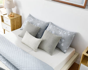 English Elm Headboard-Free Queen Platform Bed Faux Leather Upholstered Low Profile Minimalist Frame B347P521873