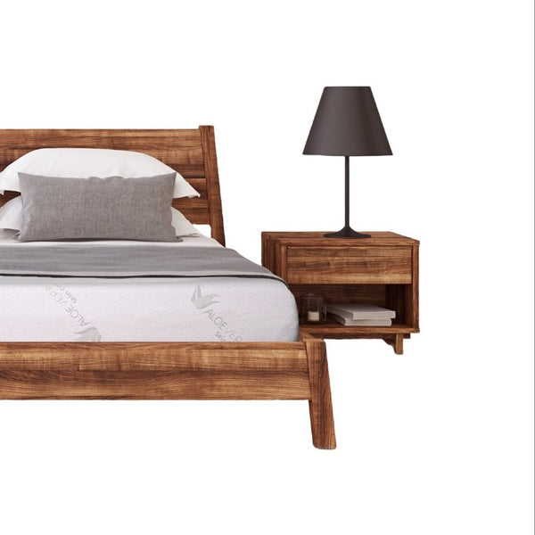 English Elm 8Inch Aloe Infused Memory Foam Twin Mattress Three Layer Firm Support Knit Cover B347P526702
