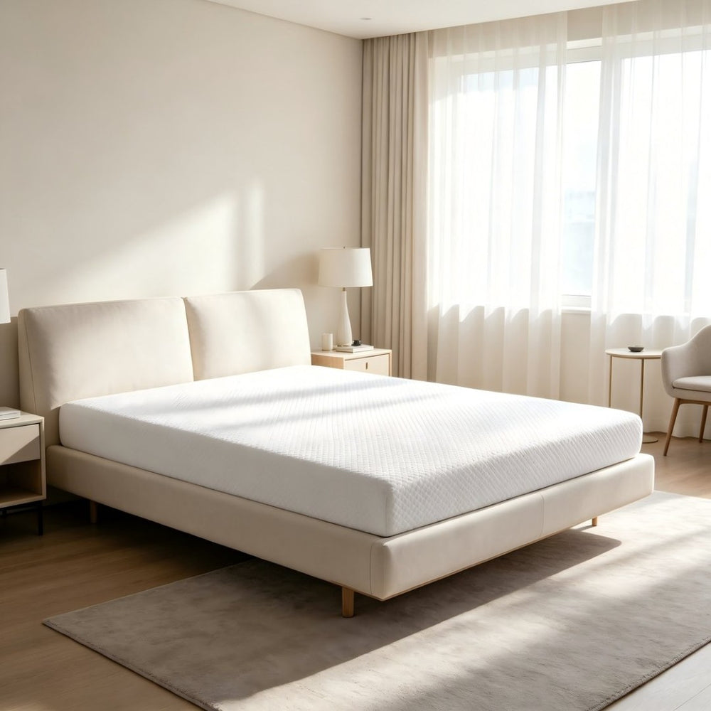 English Elm Twin 6 Inch Medium Firm Memory Foam Mattress for Bunk Beds Dorms and Guest Rooms B347P533445