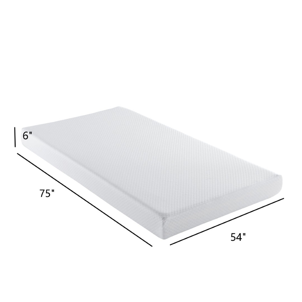 English Elm Full Size 6 Inch Memory Foam Mattress Adaptive Spinal Support for Cooler Sleep B347P533446