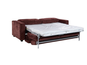 English Elm 2 in 1 Chenille Loveseat Sleeper with Deep Seat for Apartments and Guest Rooms B347P556364