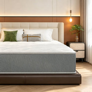 English Elm Full Size 12 Inch Hybrid Mattress Pocket Coil Memory Foam Cushioned Sleep Support B347P558344